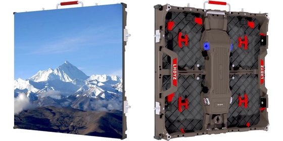 L'affichage mené de location extérieur MBI5124 IC 256 RVB de Longda aluminium de moulage mécanique sous pression