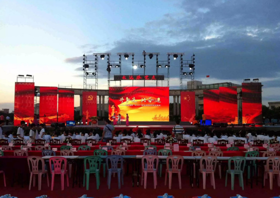 L'écran commercial de location de concert affichage à LED SMD 2020 500x1000mm IP65