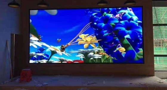 512×512mm P2 ont mené le module visuel de mur lambrisse 800cd 1R1G1B d'intérieur