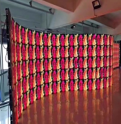 Module d'intérieur mou 256*128mm de l'écran P4 mené de Longda 16,7 trillion de panneaux d'affichage