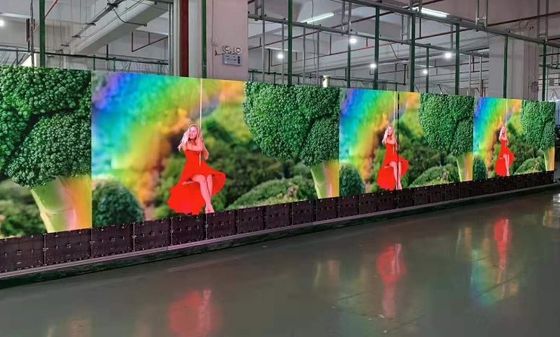 7680HZ P4.81mm Module d'écran électronique à LED 1R1G1B Panneau d'affichage numérique à LED