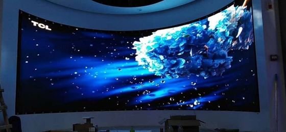 Écran d'affichage LED portable intérieur couleur 800cd 250000 pixels ultra léger