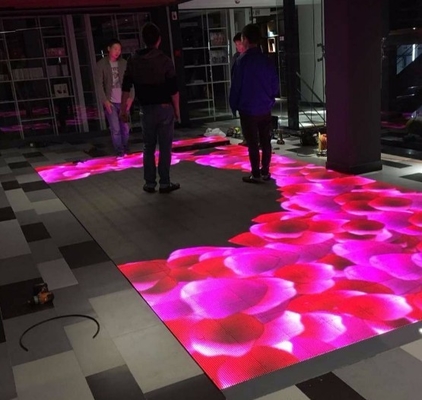Diy allument SMD3528 la disco Dance Floor 16,7 trillions de location polychromes