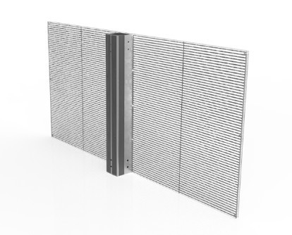 écran mené P3.9 P7.8 en verre 3840hz transparent