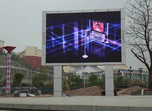 Panneau commercial 16.7M 5500cd/m2 de signe d'écran de la publicité extérieure P6
