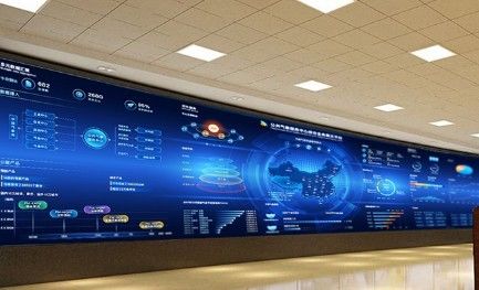 Écran de visualisation d'affiche de P1.875 Smart LED 480 x 480mm 80W/m2 d'aluminium de coulage sous pression