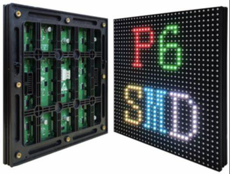 32x32 Dots Full Color Waterproof Outdoor a mené la FCC de l'écran de visualisation P6 IP65