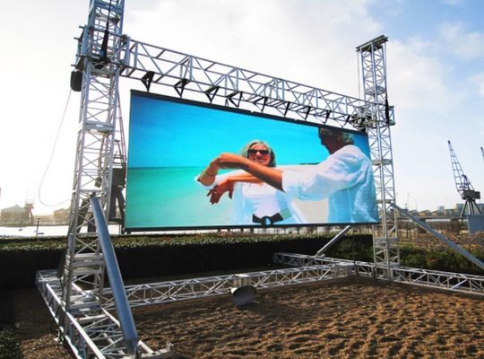 Module d'écran LED extérieur SMD P6.67 IP65 pour colonnes d'animation
