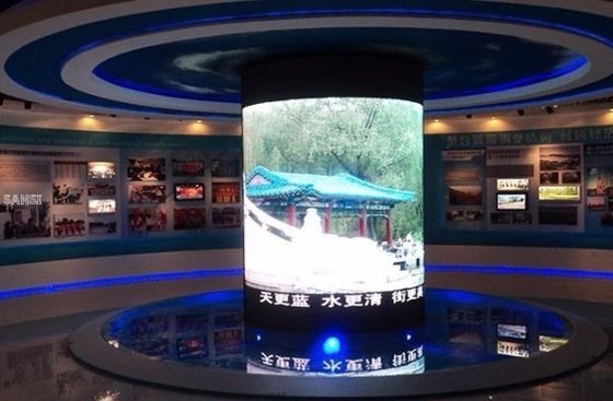 La publicité durable flexible du module P4 de SMD2121 256×128mm LED montrent d'intérieur