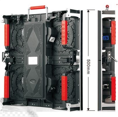 Sécurité et économie d'énergie 256 RGB P2.976 Décorations de scène Panneau d'écran de fond IP43