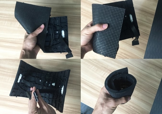 L'écran de cylindre de SMD a mené le mur mené par module flexible couvre de tuiles 140 à l'angle de la vue 160deg