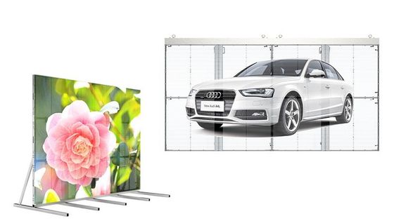Écran LED en verre transparent série holographique P3.91mm rafraîchissement 3840Hz