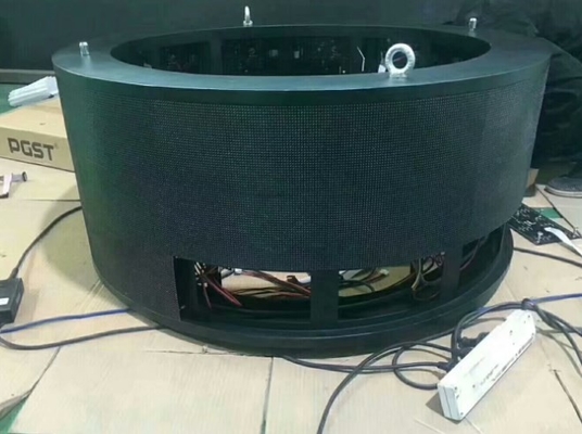 Déformation polychrome LED du module flexible 700cd/m2 de P4 RVB IP43 anti