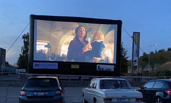 L'écran visuel mené extérieur de la publicité des murs IP65 de P4mm montrent 62500 points m2 ccc