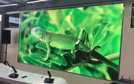 16:9 ratio Écran à LED à petite hauteur d'écran Pixel Indoor P0.93 P1.25 P1.56 P1.875 ODM