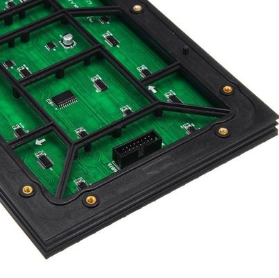 Parcs vidéo extérieurs à LED P10 Affichage 1R1G1B à pilier unique Type SMD3535