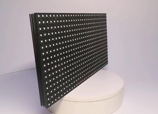 Parcs vidéo extérieurs à LED P10 Affichage 1R1G1B à pilier unique Type SMD3535