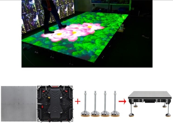 Le mariage d'IP65 LED Dance Floor lambrisse P3.91 épousant Dance Floor pour la partie d'événement