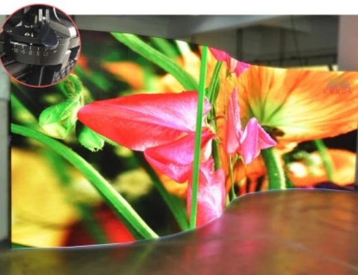 L'affichage à LED mol d'intérieur de HD P2.5 SMD a courbé le module flexible mené d'intérieur