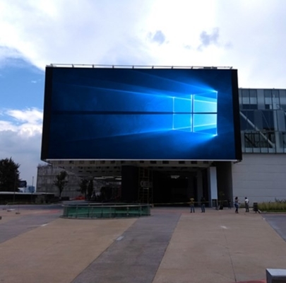 Mur visuel mené extérieur fait sur commande 1R1G1B 3 dans l'affichage à LED de 13h