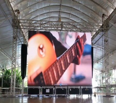 Écrans menés de location menés de fond d'étape de l'écran P3.91 de contexte d'étape pour des concerts