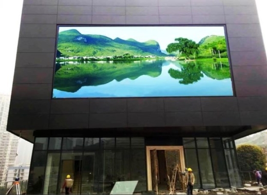 HD P4 polychrome personnalisable affichage à LED les murs visuels extérieurs de LED